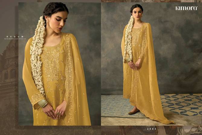 Kimora Begum Fancy Festive Wear Wholesale Designer Salwar Suits Catalog